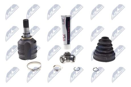 ШАРНІР РІВНИХ КУТОВИХ ШВИДКОСТЕЙ | TOYOTA COROLLA 1.33, 1.4, 1.6 00-12, AVENSIS 1.6,1.8 97-00, 1.6 03-08, AURIS 1.33, 1.4, 1.6 /ЛІВ/ NTY NPWTY067 (фото 1)