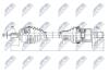 ПІВВІСЬ | VOLVO V40 2.0T4/T5,2.0D3/D4 12-17 /ЛІВ,ATM/ NPWVV031