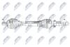 ПІВВІСЬ | VOLVO XC60 2.0T 2008-2013 /ПРАВ,ATM POWERSHIFT MPS6/ NPWVV051