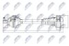 ПІВВІСЬ | VW GOLF V/VI 2.0, 1.9/2.0TDI 03-, PASSAT 2.0, 1.9TD, 2.0TDI, 3.2FSI 05-, CADDY 04-, TOURAN 03-, JETTA 05-, CC 11-, SKODA OCTAVIA 1.8TFSI,1.9/2.0TDI 04, SUPERB 1.8TFSI, 2.0TDI 08-, NPWVW032