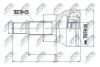 ШАРНІР РІВНИХ КУТОВИХ ШВИДКОСТЕЙ | FORD FIESTA V 1.4TDCI 50KW 01-, FUSION 1.4TDCI 50KW 02- NPZFR013