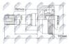 ШАРНІР РІВНИХ КУТОВИХ ШВИДКОСТЕЙ | LAND ROVER DEFENDER 2.4D 07-,2.5D 94-,3.5 94-98 /40-32/ NTY NPZLR011 (фото 1)
