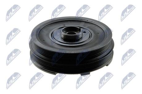 ШКІВ ВАЛУ | BMW ENG.1.8D 3 E46 00-03, 2.0D 3 E46 98-01, 5 E39 00-03, LAND ROVER FREELANDER 2.0D 00-06, ROVER 75 2.0D 99-05 NTY RKPBM007