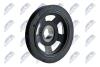ШКІВ ВАЛУ | KIA/HYUNDAI ENG. 1.4/1.5/1.6/1.7CRDI CEED 06-, SOUL 09-, VENGA 10-, I30 06-, I20 08-, GETZ 05-, IX35 10-,SPORTAGE 10-, CARENS 10- NTY RKPKA306 (фото 2)