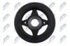 ШКІВ ВАЛУ | NISSAN JUKE 1.6 10-, QASHQAI 2.0 06-, X-TRAIL 2.0 07-, RENAULT ENG. 2.0 CLIO 05-, FLUENCE 06-, SCENIC/GRAND SCENIC 09-, LAGUNA III 07-, MEGANE III 09- NTY RKPNS025 (фото 4)