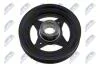 ШКІВ ВАЛУ | NISSAN JUKE 1.6 10-, QASHQAI 2.0 06-, X-TRAIL 2.0 07-, RENAULT ENG. 2.0 CLIO 05-, FLUENCE 06-, SCENIC/GRAND SCENIC 09-, LAGUNA III 07-, MEGANE III 09- NTY RKPNS025 (фото 5)