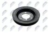 ШКІВ ВАЛУ | PEUGEOT/CITROEN ENG.1.1/1.4/1.6 BERLINGO 96-, C2/C3 03-, C4 04-, XSARA 00-, 206 98-, 207 06-, 307 00-, 1007 05- NTY RKPPE003 (фото 2)