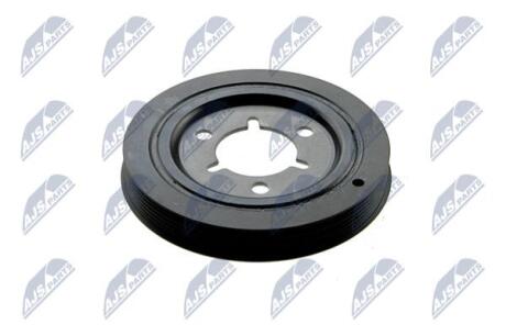 ШКІВ ВАЛУ | PEUGEOT/CITROEN ENG.1.1/1.4/1.6 BERLINGO 96-, C2/C3 03-, C4 04-, XSARA 00-, 206 98-, 207 06-, 307 00-, 1007 05- NTY RKPPE003