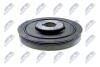 ШКІВ ВАЛУ | PEUGEOT/CITROEN ENG.1.9D 51KW (DW8) DIA:156MM/37MM BERLINGO/JUMPY/XSARA 98-, PARTNER/EXPERT/206 98- RKPPE004