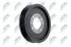 ШКІВ ВАЛУ | OPEL ENG.1.7CDTI ASTRA H/J 07-, ZAFIRA B 08-, CORSA D 06-, MERIVA 06- RKPPL016