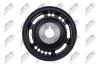 ШКІВ ВАЛУ | OPEL ASTRA G 1.6 00-, ASTRA H 1.6,1.6T,1.8 05-, VECTRA C 1.6/1.8 03-, SIGNUM 1.8 03-,ZAFIRA 1.6/1.8 05-, CORSA D 1.6 07-, MERIVA 1.6 06-, FIAT CROMA 1.8 05-, STILO 1.6 05-, ALFA ROMEO 159 1.8 07- NTY RKPPL020 (фото 4)
