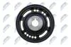 ШКІВ ВАЛУ | OPEL ASTRA G 1.6 00-, ASTRA H 1.6,1.6T,1.8 05-, VECTRA C 1.6/1.8 03-, SIGNUM 1.8 03-,ZAFIRA 1.6/1.8 05-, CORSA D 1.6 07-, MERIVA 1.6 06-, FIAT CROMA 1.8 05-, STILO 1.6 05-, ALFA ROMEO 159 1.8 07- NTY RKPPL020 (фото 4)