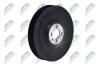 ШКІВ ВАЛУ | OPEL 1.9CTDI ASTRA H 04-, VECTRA C 02-, ZAFIRA B 05-, SIGNUM 03- RKPPL021