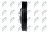 ШКІВ ВАЛУ | RENAULT ENG.1.4/1.6 CLIO II 98-, LAGUNA 97-, MEGANE 99-, SCENIC 99- NTY RKPRE005 (фото 4)