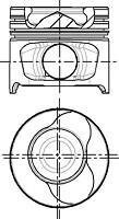 Поршень NURAL 87-123407-00