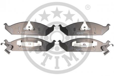 Фото 1 - комплект тормозных колодок, дисковый тормоз Optimal 10037 Комплект тормозных колодок, дисковый тормоз Optimal 10037 (фото 1)