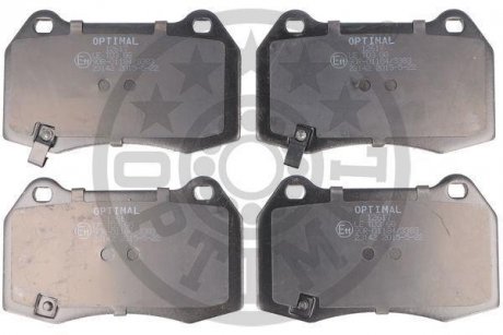 Гальмівні колодки, дискове гальмо (набір) Optimal 12519 (фото 1)