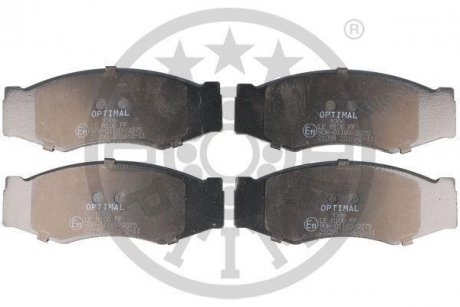 Фото 1 - комплект тормозных колодок, дисковый тормоз Optimal 9386 Комплект тормозных колодок, дисковый тормоз Optimal 9386 (фото 1)