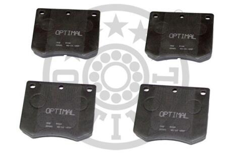 Гальмівні колодки дискові Optimal BP-09109 (фото 1)