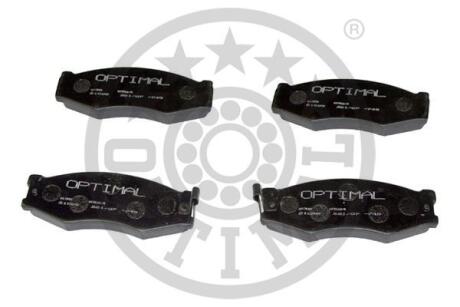 Гальмівні колодки дискові Optimal BP-09376 (фото 1)