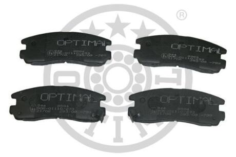Гальмівні колодки дискові Optimal BP-09594
