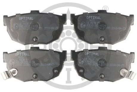Гальмівні колодки дискові Optimal BP09603