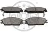 Гальмівні колодки дискові Optimal BP09680 (фото 2)