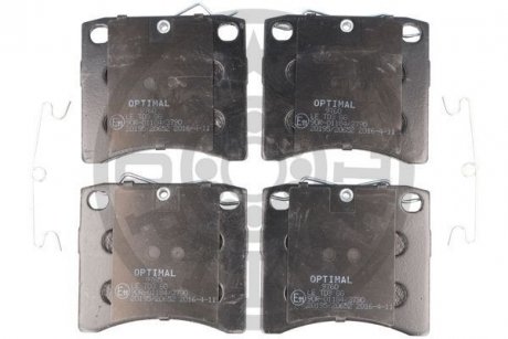 Колодки гальмівні (передні) VW T4 1.9-2.5D 90-95 R15 Optimal BP09760