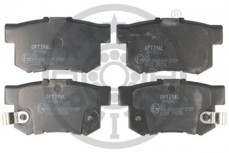 Гальмівні колодки дискові Optimal BP09823