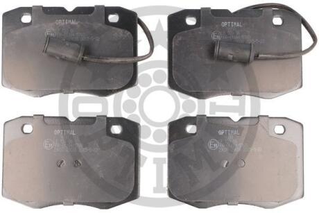 Гальмівні колодки дискові Optimal BP-09850 (фото 1)
