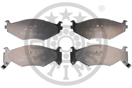 Фото 1 - гальмівні колодки дискові Optimal BP-09937 Гальмівні колодки дискові Optimal BP-09937 (фото 1)