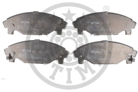 Фото 1 - гальмівні колодки дискові Optimal BP-09962 Гальмівні колодки дискові Optimal BP-09962 (фото 1)