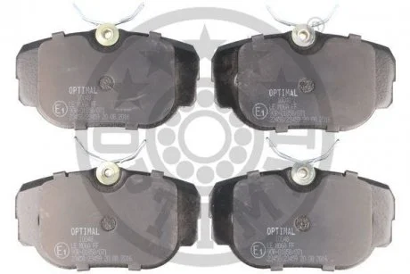 Гальмівні колодки дискові Optimal BP10048