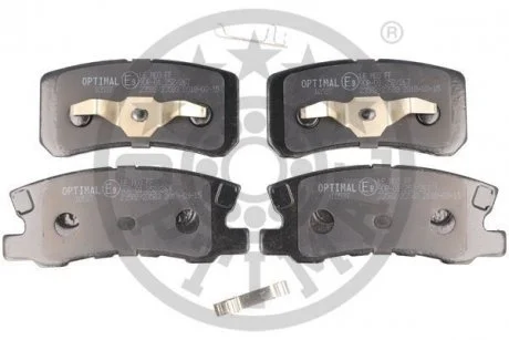 Колодки гальмівні (задні) Citroen C4/Peugeot 4008 12-/Dodge/Jeep/Mitsubishi Outlander 06-/Pajero 91 Optimal BP10537