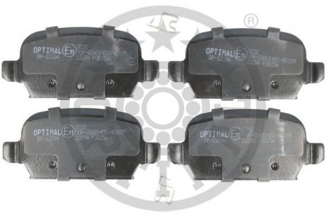KLOCKI HAMULCOWE OPEL CORSA C (X01), CORSA C BOX (X01), TIGRA TWINTOP (X04), VAUXHALL CORSA 00-12 TYL SZT Optimal BP12094