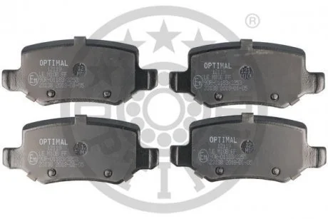 Гальмівні колодки дискові Optimal BP12119
