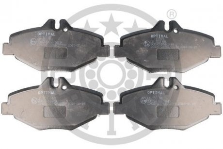 KLOCKI HAMULCOWE MERCEDES-BENZ E-CLASS (W211), E-CLASS T-MODEL (S211) 02-09 PRZOD SZT Optimal BP12127