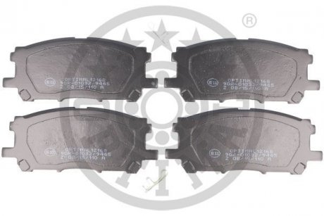 KLOCKI HAMULCOWE LEXUS RX (U3) TOYOTA HARRIER (U3) 03-13 PRZOD SZT Optimal BP12168