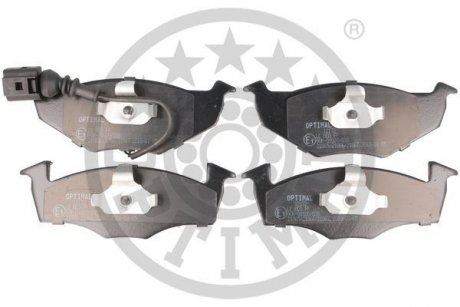 KLOCKI HAMULCOWE SKODA FABIA I (6Y2), FABIA I COMBI (6Y5), FABIA I PRAKTIK (6Y5), FABIA I SA 99-15 PRZOD SZT Optimal BP12172