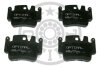 Комплект гальмівних накладок, дискове гальмо BP12198