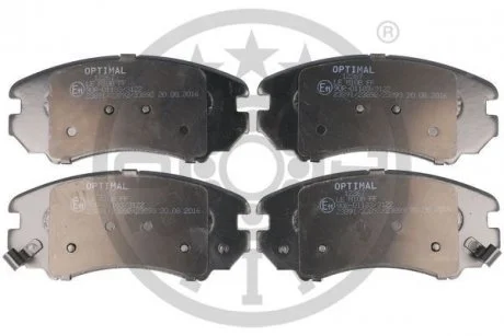 Гальмівні колодки дискові Optimal BP12267