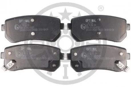 Гальмівні колодки дискові Optimal BP12354