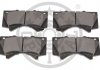 Колодки гальмівні (передні) Toyota Land Cruiser 200 08- (Advics) Optimal BP12397 (фото 2)