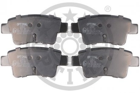 KLOCKI HAMULCOWE ABARTH GRANDE PUNTO (199_), FIAT GRANDE PUNTO (199_), OPEL CORSA D (S07), V 05-14 TYL SZT Optimal BP12431