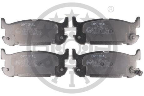 Колодки дискового гальма Optimal BP12489