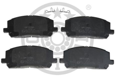 Колодки гальмівні (передні) Lexus RX 98-03/Toyota Highlander/Kluger 00-10/Harrier 97-03 Optimal BP12496