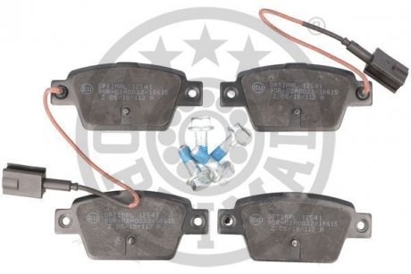 Гальмівні колодки дискові Optimal BP12541