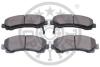 KLOCKI HAMULCOWE ISUZU D-MAX I PLATFORM/CHASSIS (TFR, TFS), D-MAX II (TFR, TFS), D-MAX II PL 06-12 PRZOD SZT Optimal BP12562 (фото 2)