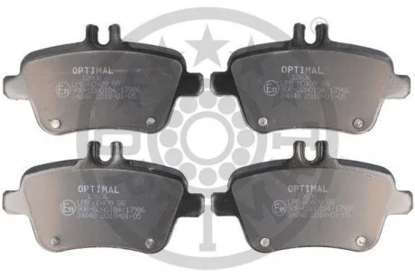 Гальмівні колодки дискові Optimal BP12606