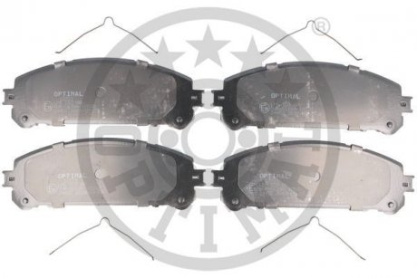 KLOCKI HAMULCOWE LEXUS NX (Z1), RX (L1), TOYOTA RAV 4 IV (A4) 08> PRZOD SZT Optimal BP12721